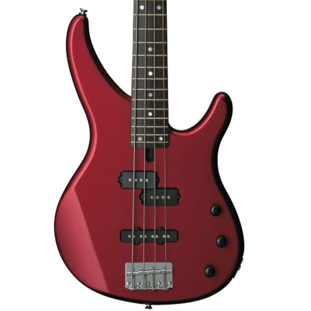 yamaha bass guitars yamaha trbx174 4-string electric bass guitar #color_red-metallic
