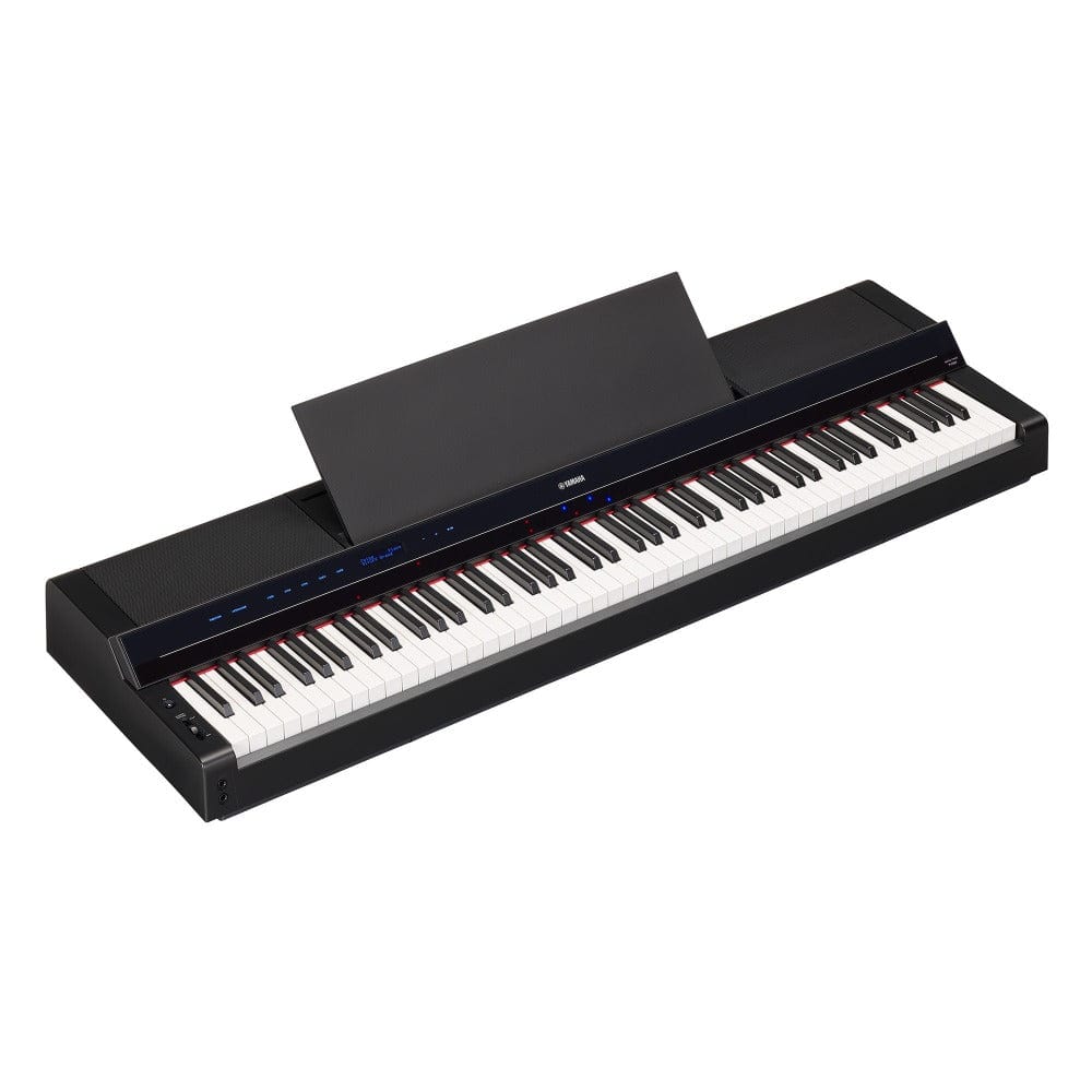 yamaha digital pianos black yamaha p-s500 88-key portable digital smart piano with stream lights technology