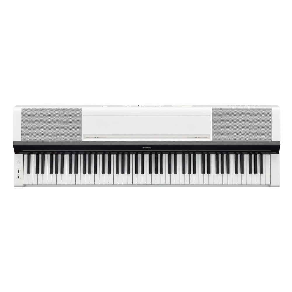 yamaha digital pianos yamaha p-s500 88-key portable digital smart piano with stream lights technology #color_white