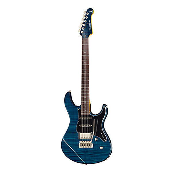yamaha electric guitars translucent blue yamaha pacifica 612v ii fm electric guitar #color_translucent-blue