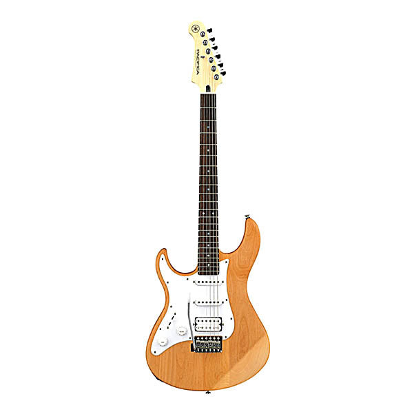 yamaha electric guitars yellow natural satin yamaha pacifica 112jl left handed electric guitar