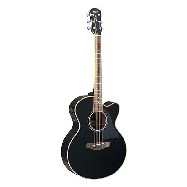 yamaha electro acoustic guitars black yamaha cpx700ii cutaway electro acoustic guitar