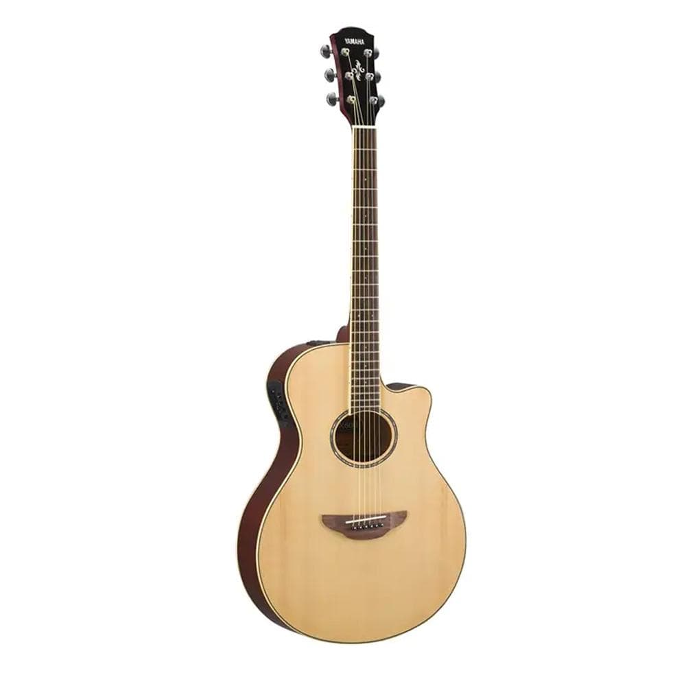 yamaha electro acoustic guitars natural yamaha apx-600 6-string electro acoustic guitar #color_natural