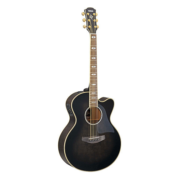 yamaha electro acoustic guitars translucent black yamaha cpx1000 cutaway electro acoustic guitar