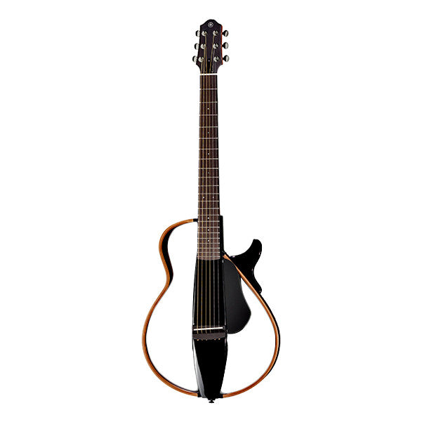 yamaha electro acoustic guitars translucent black yamaha slg200s cutaway silent electro acoustic guitar #color_translucent-black