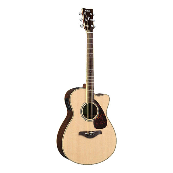 yamaha electro acoustic guitars yamaha fsx830c cutaway electro acoustic guitar - natural