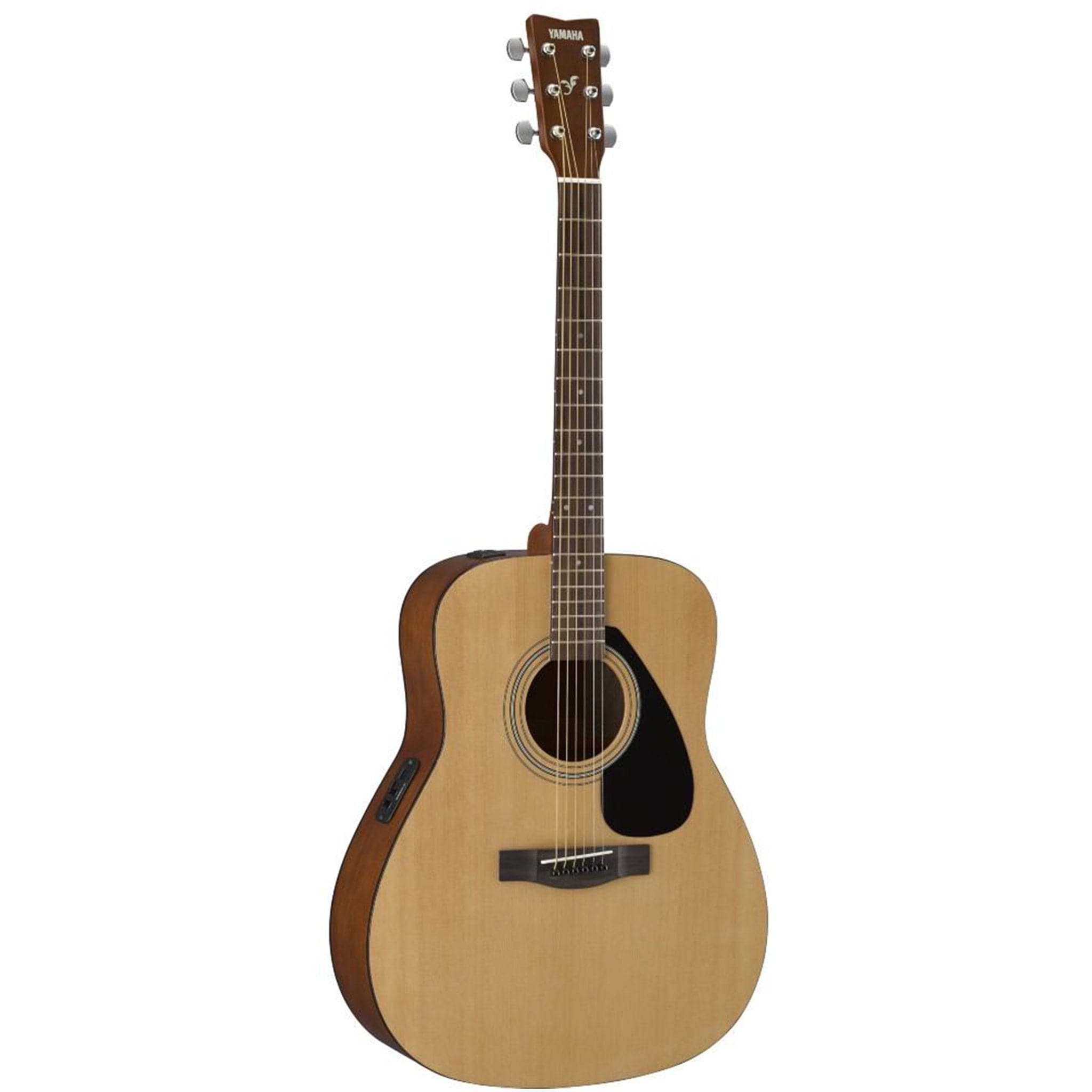 yamaha electro acoustic guitars yamaha fx310aii dreadnought electro acoustic guitar - natural