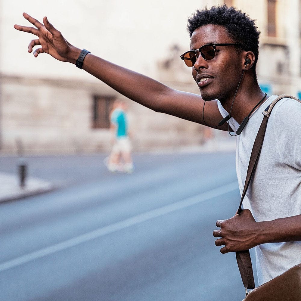 yamaha in-ear neckband headphones yamaha ep-e30a wireless earphones - open box