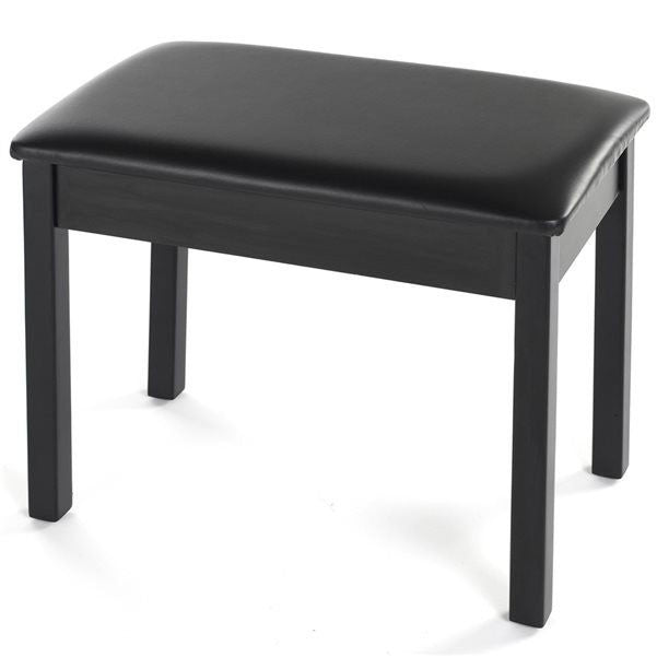 yamaha keyboard accessories yamaha bb1 padded wooden piano bench - black