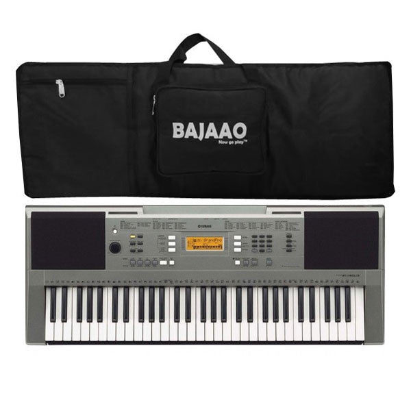 yamaha keyboard bundles yamaha psr-e353 61-key touch sensitive portable keyboard basic bundle