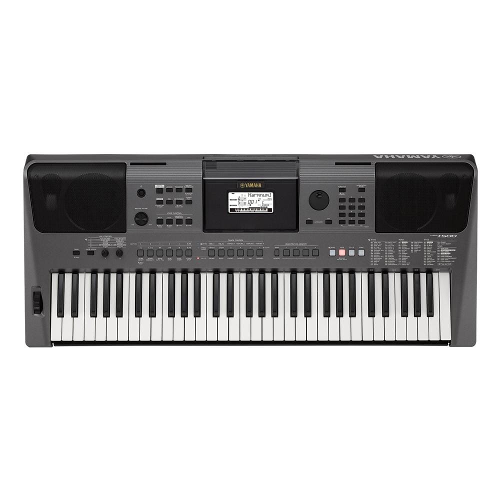 yamaha keyboard bundles yamaha psr i500 61-key portable keyboard with polishing cloth, dust cover, online lessons, stand & ebook