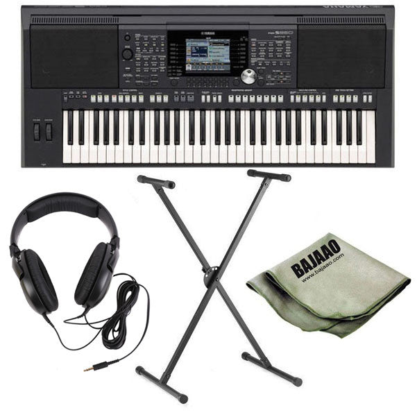 yamaha keyboard bundles yamaha psr-s950 61-key arranger keyboard deluxe bundle