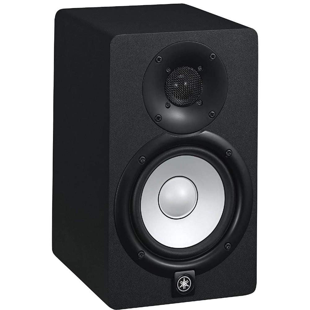 yamaha monitor speaker bundles yamaha hs5 studio monitor speaker with isolation pad, cable and ebook - single unit