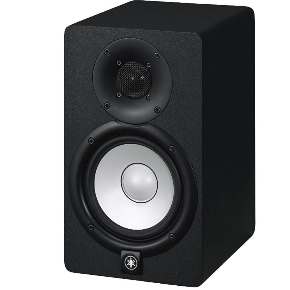 yamaha monitor speaker bundles yamaha hs5 studio monitor speaker with isolation pad, cable and ebook - single unit