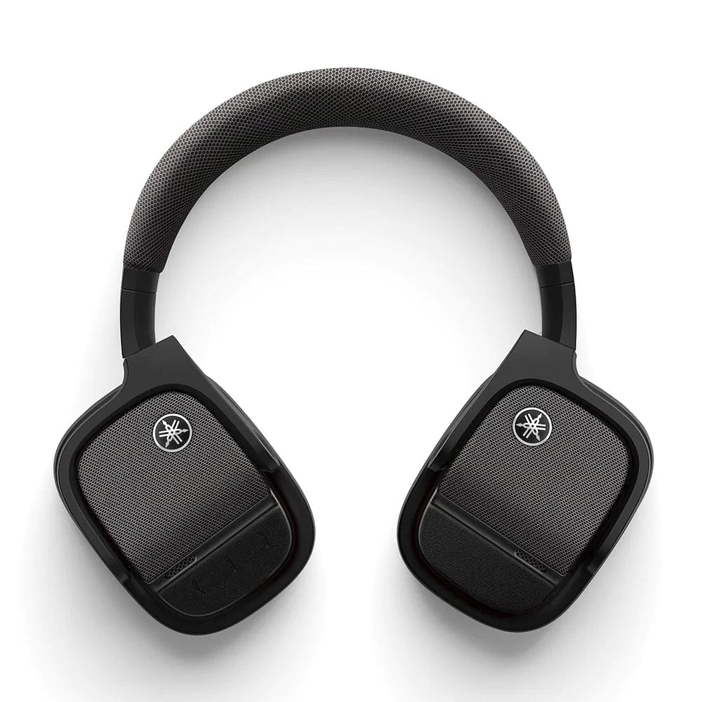 yamaha over-ear wireless headphones yamaha yh-l700a wireless noise-cancelling headphones with 3d sound - black - open box