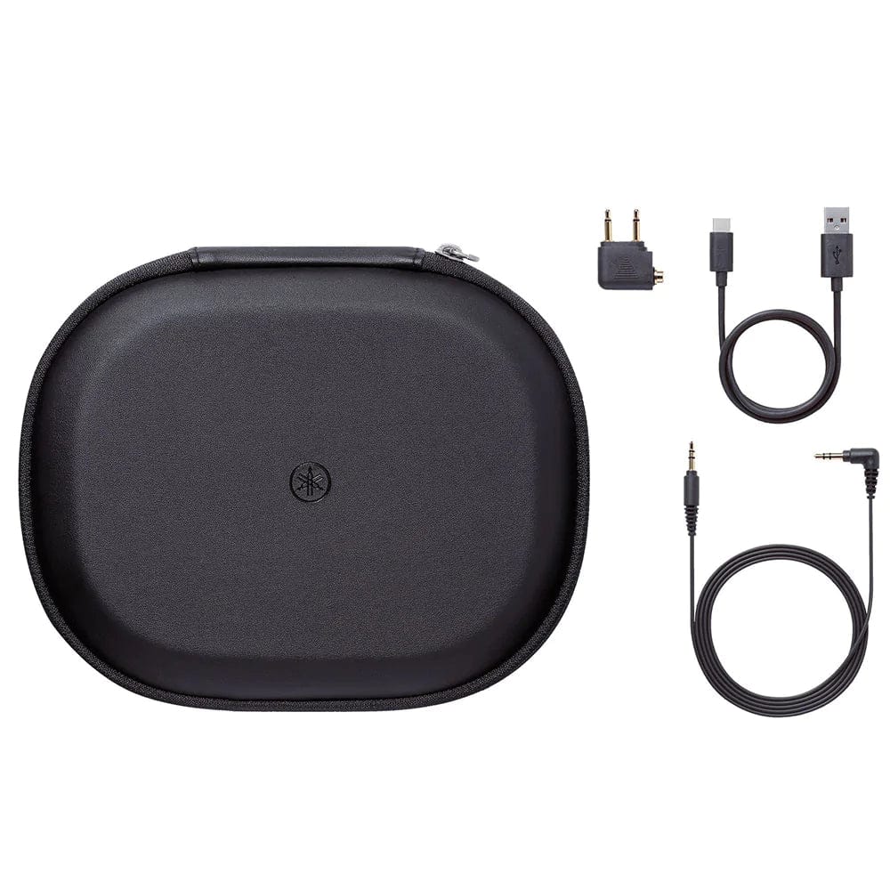 yamaha over-ear wireless headphones yamaha yh-l700a wireless noise-cancelling headphones with 3d sound - black - open box