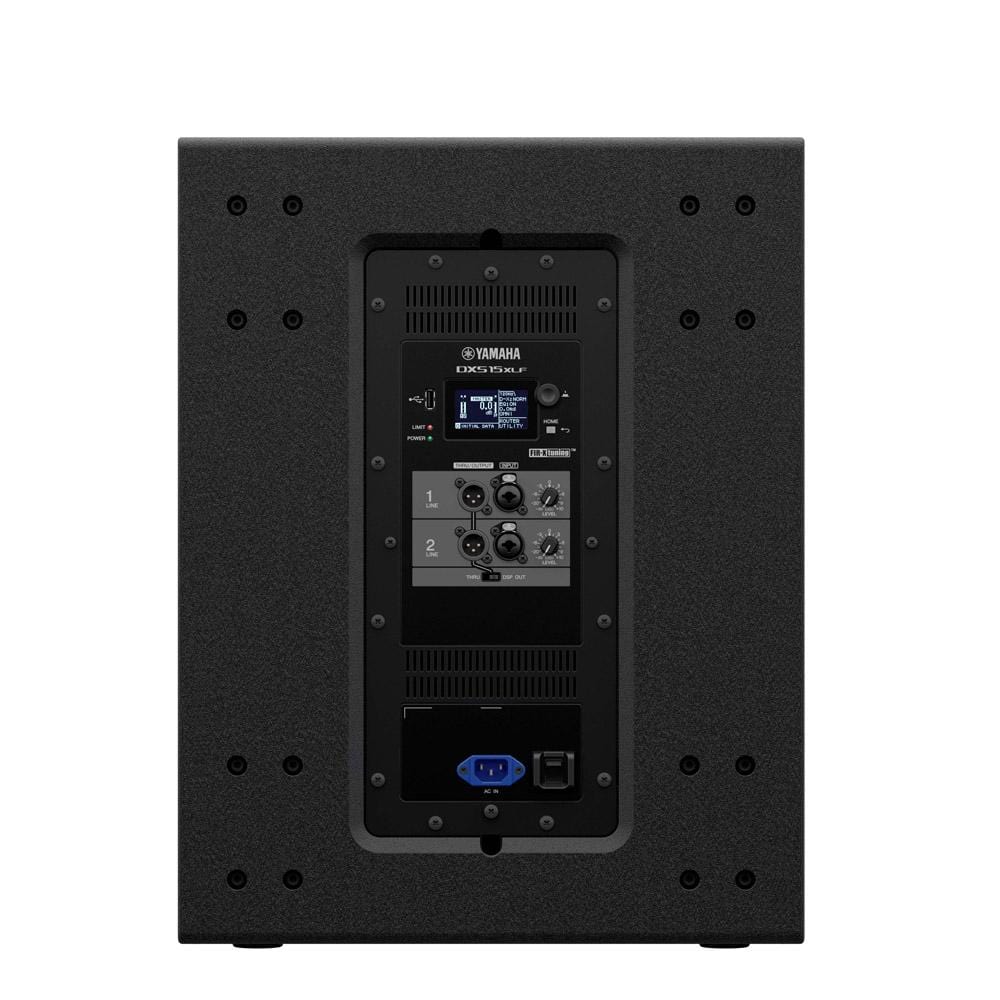 yamaha pa subwoofers yamaha dxs15xlf 15 inch powered bass reflex subwoofer