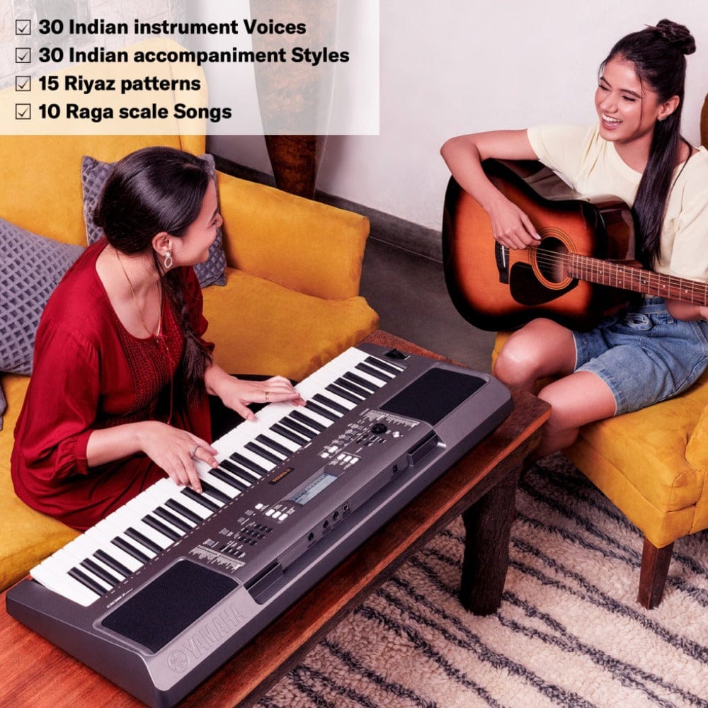 yamaha portable keyboards black yamaha psr i300 61-keys portable keyboard