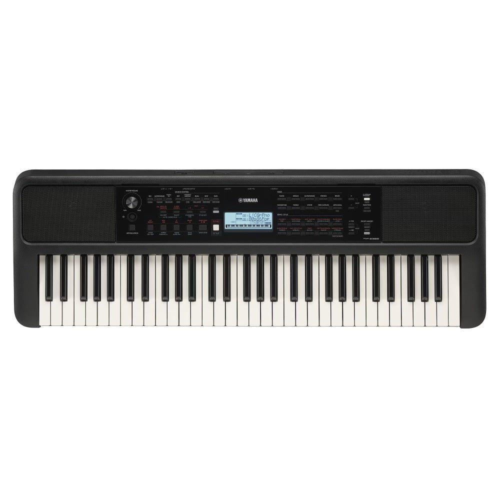 Yamaha Portable Keyboards Yamaha PSR-E383 61 Keys Portable Keyboard with Adaptor
