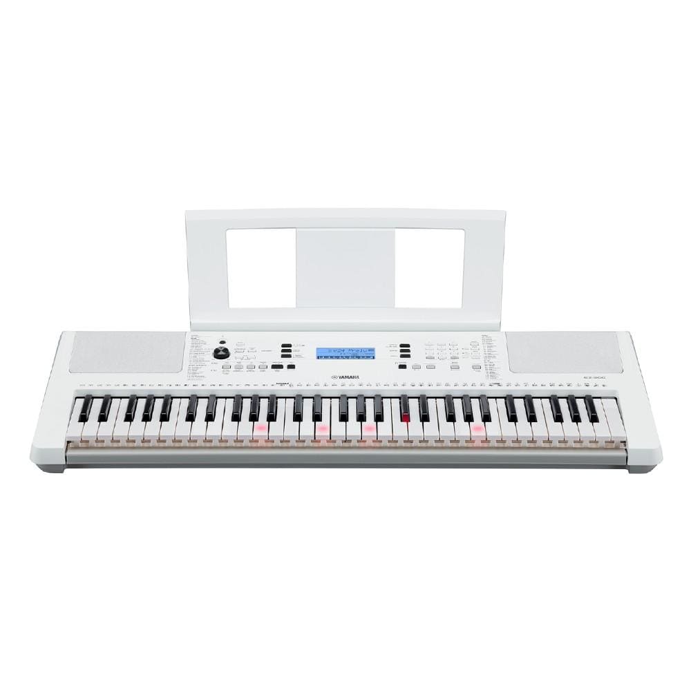yamaha portable keyboards yamaha psr-ez300 61-key portable keyboard with lighting keys - white