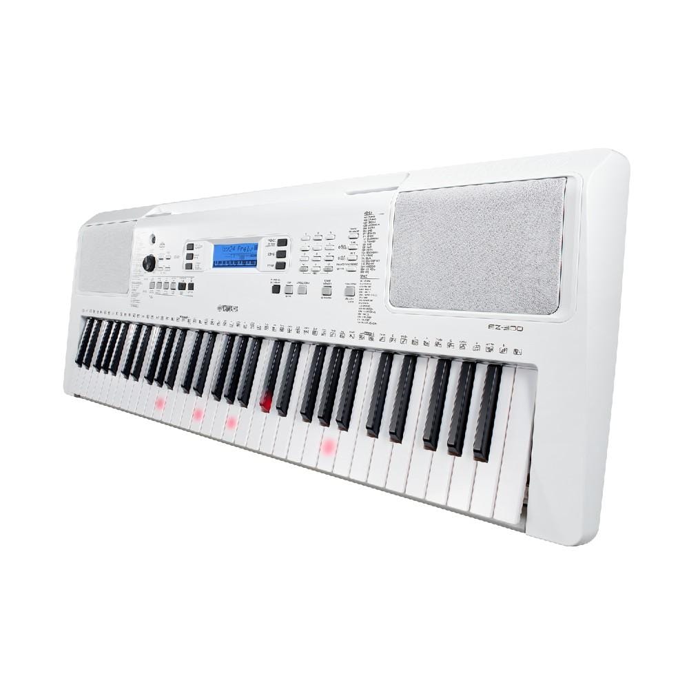 yamaha portable keyboards yamaha psr-ez300 61-key portable keyboard with lighting keys - white