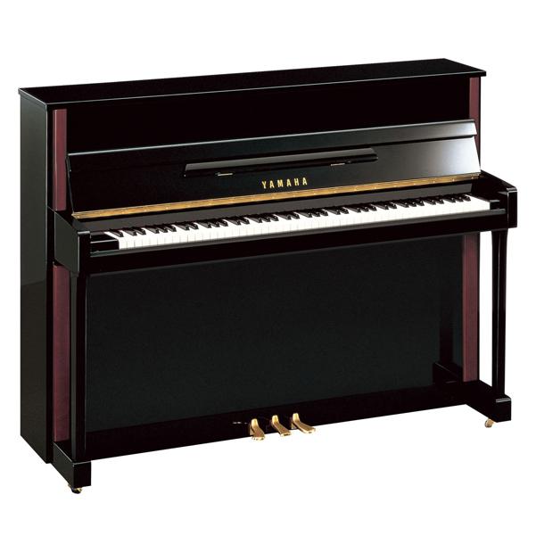 Yamaha Upright Pianos Yamaha JX113T 88 Key Upright Piano with Bench - Polished Ebony
