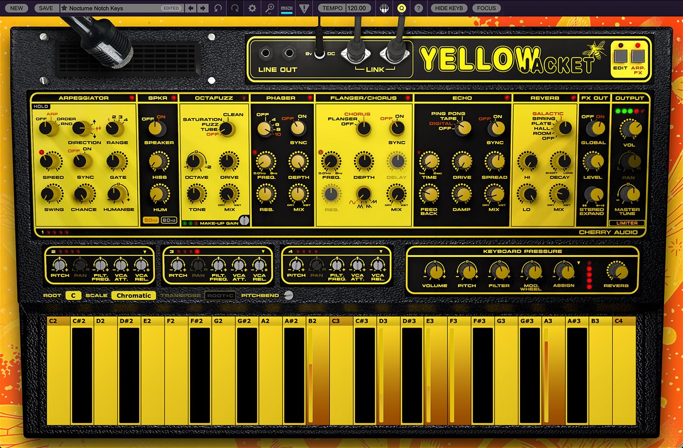 Cherry Audio Yellowjacket Synthesizer