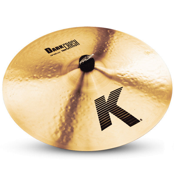 zildjian crash cymbals zildjian k series 18inch medium thin dark crash cymbal - k0915