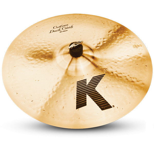 zildjian crash cymbals zildjian k0953 k custom 18inch (45.72 cm) dark crash cymbals