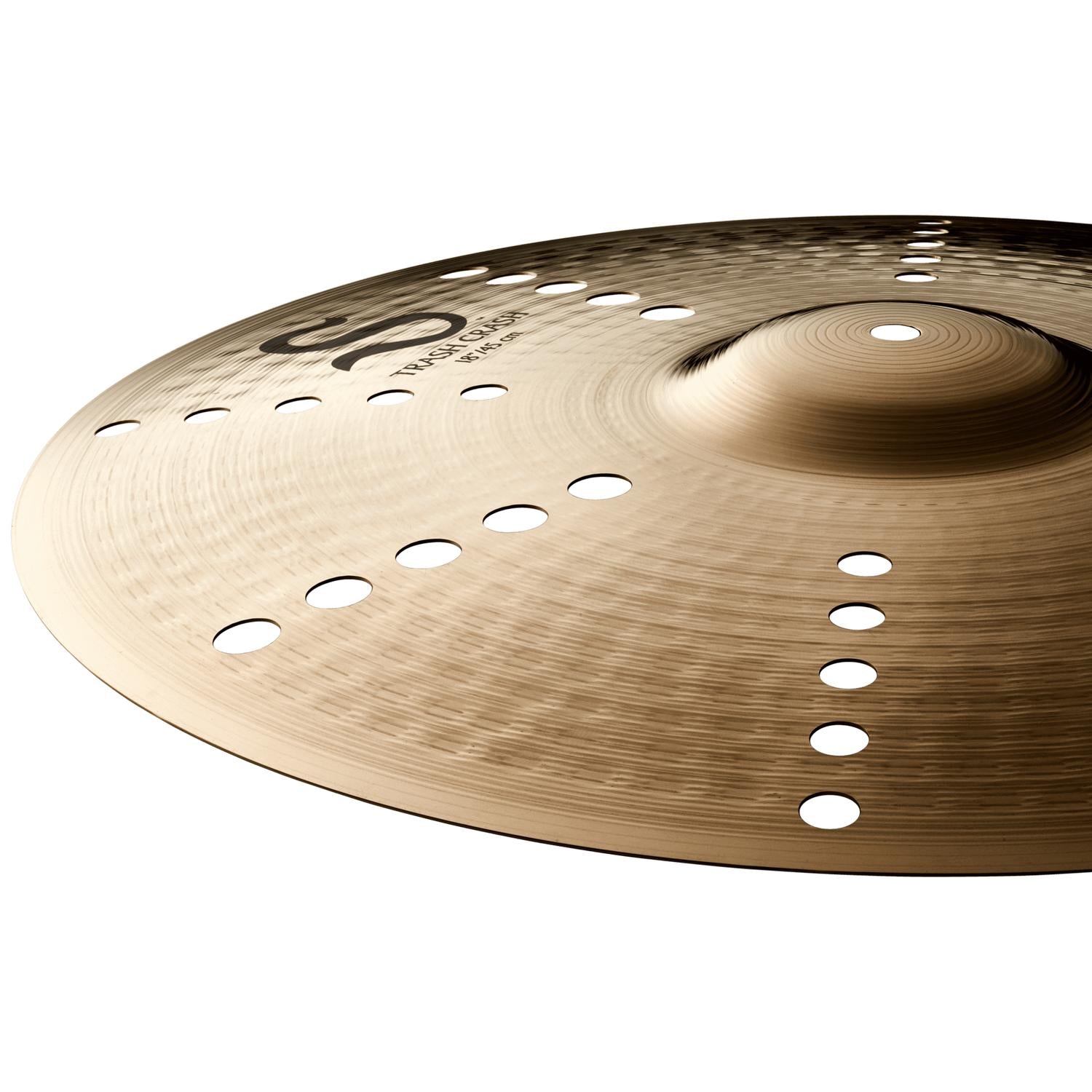 Zildjian Crash Cymbals Zildjian S18TCR 18 Inch S Series Trash Crash Cymbal- Gold
