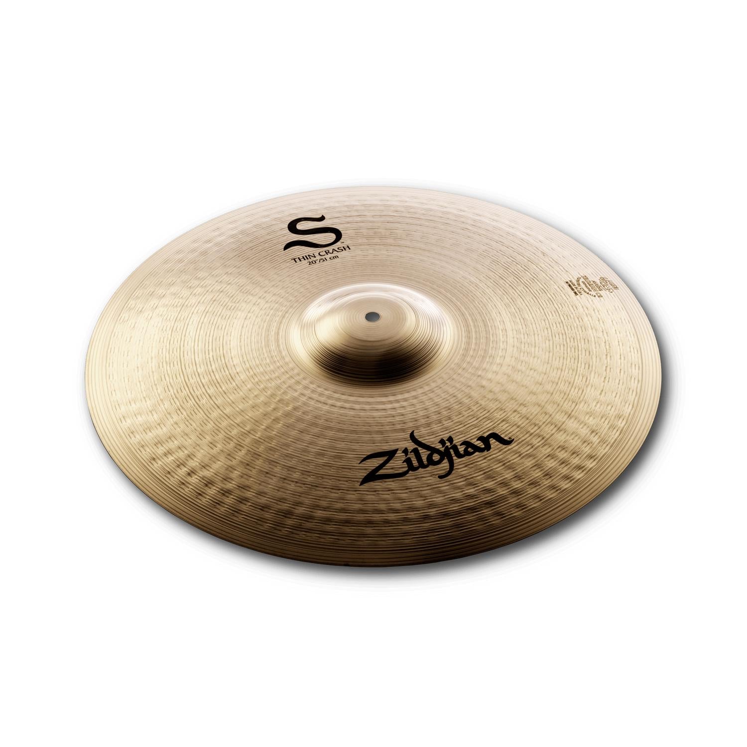 Zildjian Crash Cymbals Zildjian S20TC 20 Inch S Series Thin Crash Cymbal