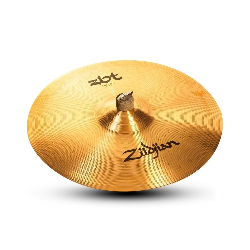 zildjian crash ride cymbals zildjian zbt20cr 20" zbt crash ride cymbal