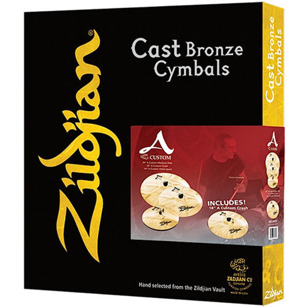 zildjian cymbal packs zildjian cymbals a20579-11 a custom holiday box set