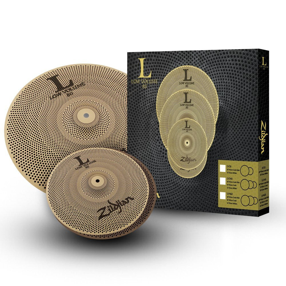 zildjian cymbal packs zildjian lv38 l80 cymbal set low volume