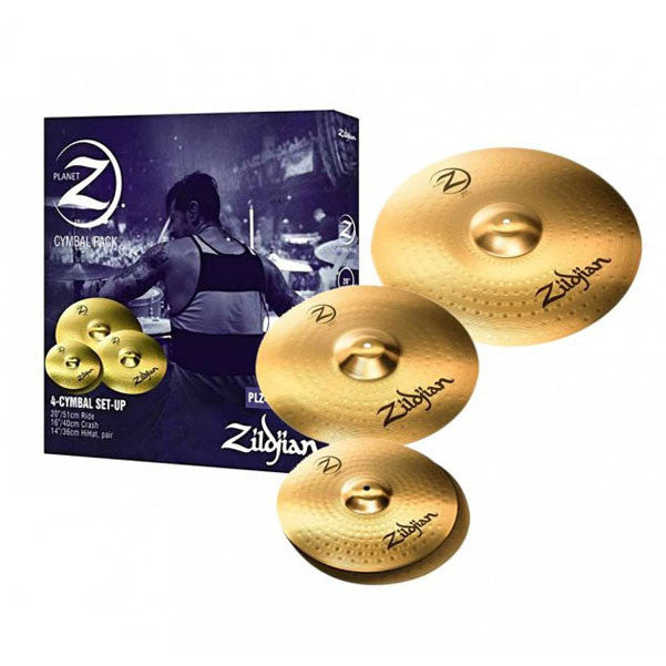 zildjian cymbal packs zildjian planet z cymbal pack plz4pk