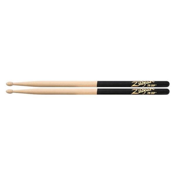 zildjian drumsticks zildjian 2b dip wooden tip drumsticks - 2bwd