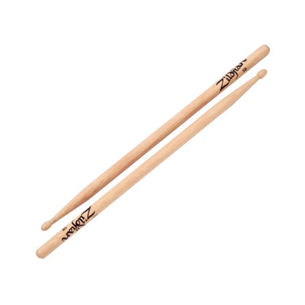 zildjian drumsticks zildjian z5b natural wood tip drumsticks