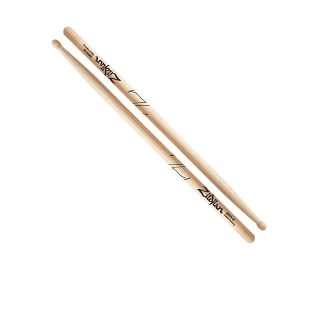 zildjian drumsticks zildjian zs5b super 5b wood tip hickory drumsticks