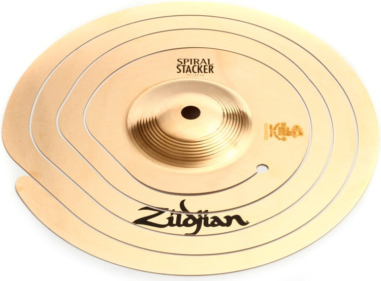 zildjian effect cymbals zildjian fxspl10 fx spiral stacker cymbal