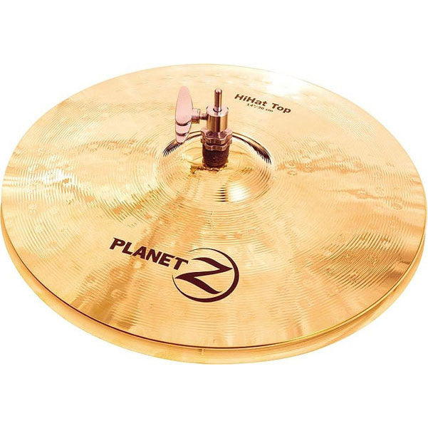 zildjian hi hat cymbals zildjian planet z 14inch hi-hat cymbal pair - pz14pr