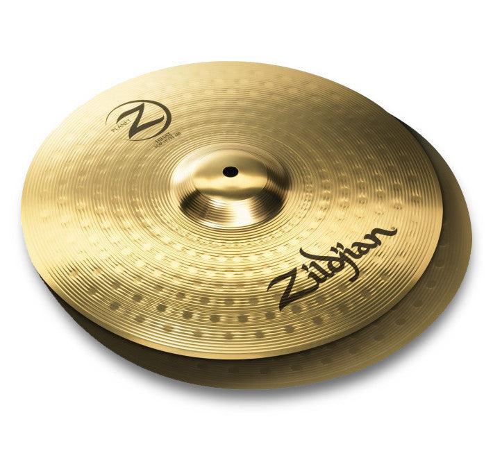 zildjian hi hat cymbals zildjian planetz plz13pr hi-hat cymbal set