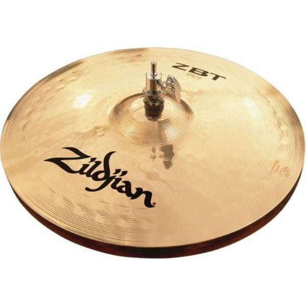 zildjian hi hat cymbals zildjian zbt14hp 14-inch zbt series hi-hats cymbal pair
