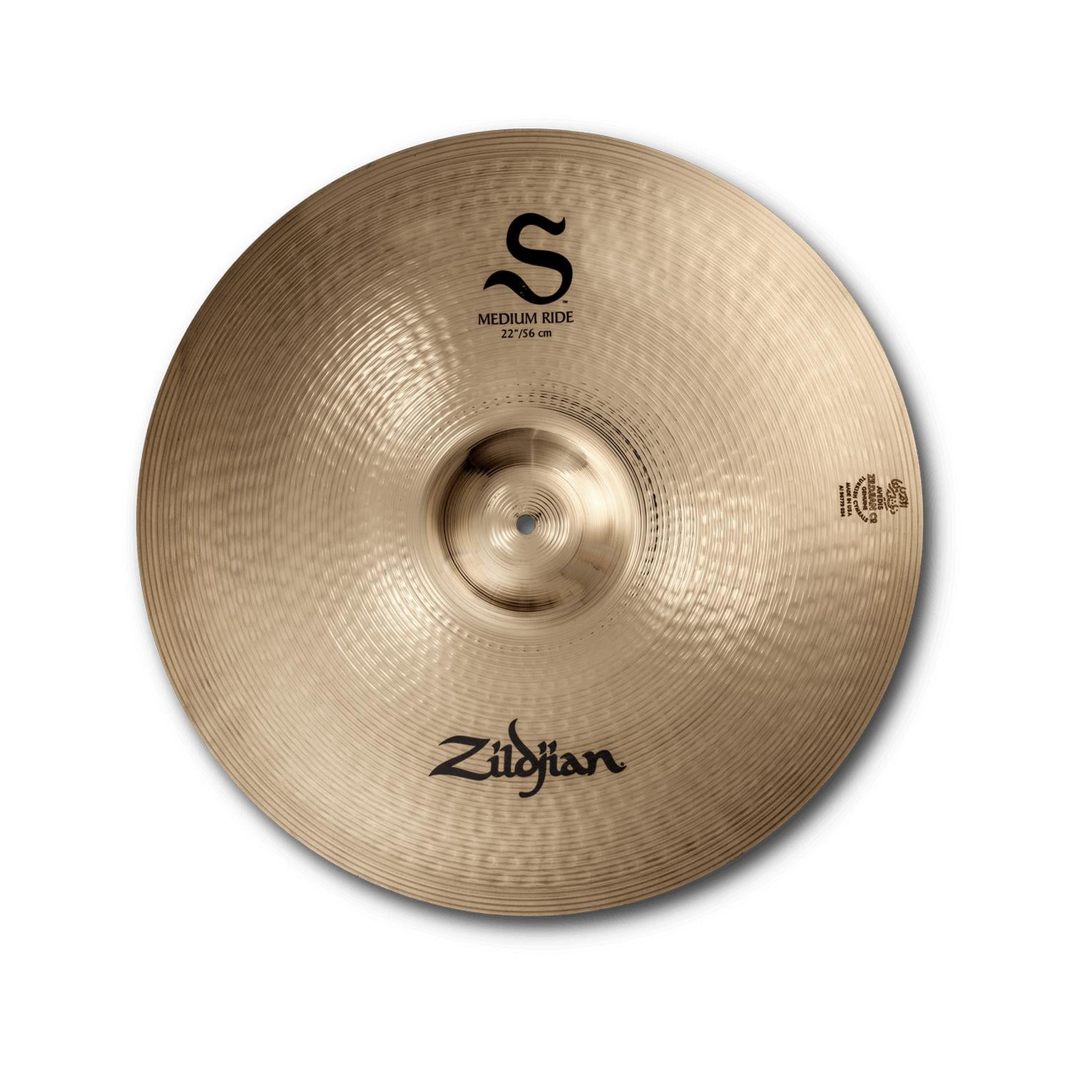 Zildjian Ride Cymbals Zildjian S22MR 22 Inch S Series Medium Ride Cymbal