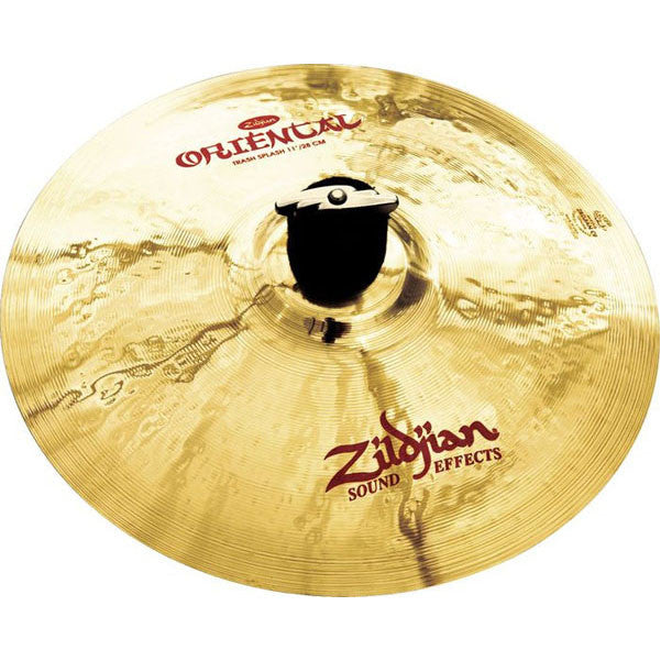 zildjian splash cymbals zildjian a0609 oriental 9inch trash splash cymbal