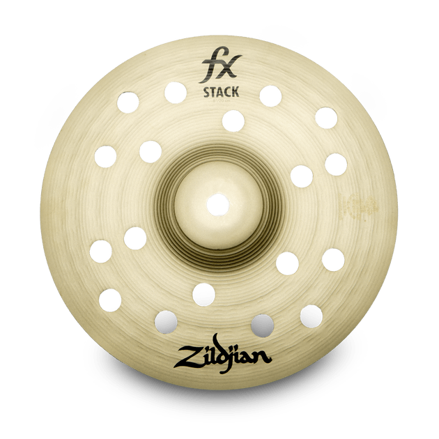 zildjian stack cymbals zildjian fxs8 - 8" stacks cymbal