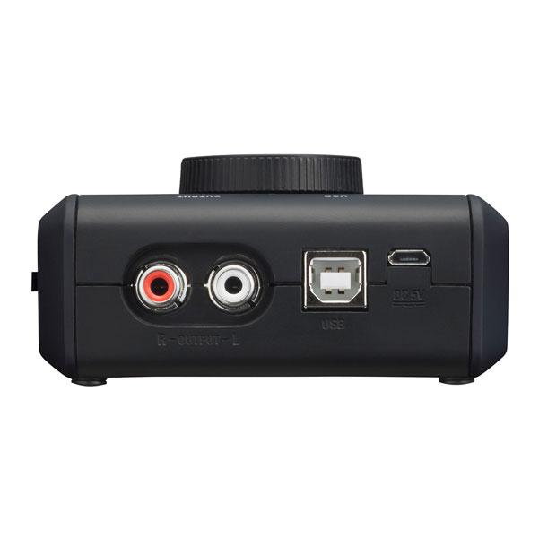zoom audio interfaces zoom u-22 handy audio interface - black