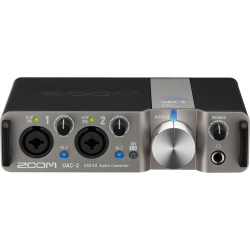 zoom audio interfaces zoom uac-2 usb 3.0 audio interface