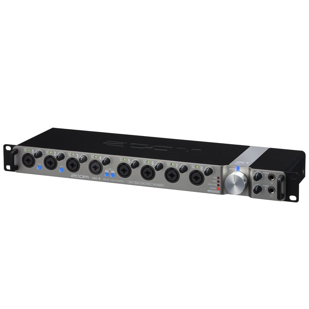 zoom audio interfaces zoom uac-8 audio interface