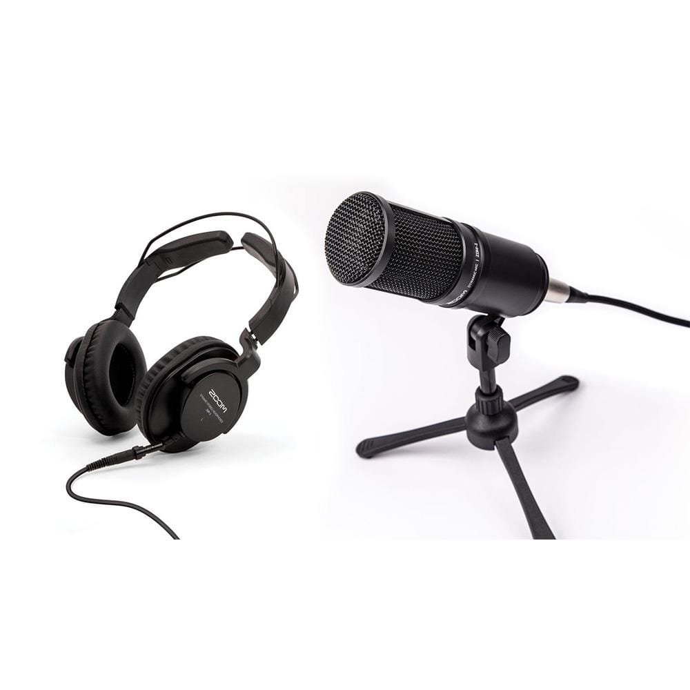 zoom dynamic microphones zoom zdm 1pmp for professional sounding podcasts mic pack