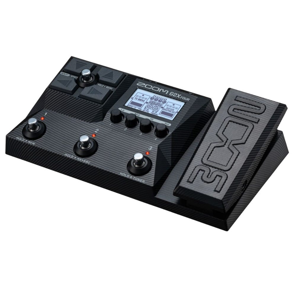 zoom guitar processors zoom g-2x four multi effect processors